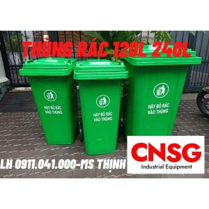Bán thùng rác công cộng 120lit 240lit 660lit nhựa nguyên sinh 0911041000